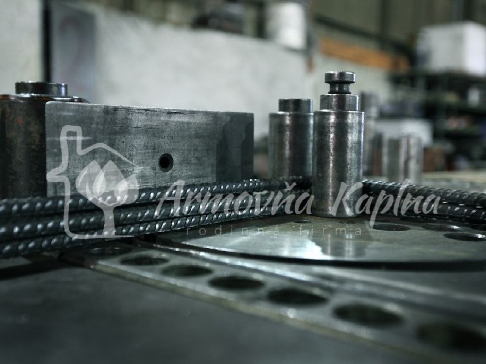 Armovňa Galanta - Strihanie a ohýbanie betonárskej ocele podľa požiadaviek zákazníka