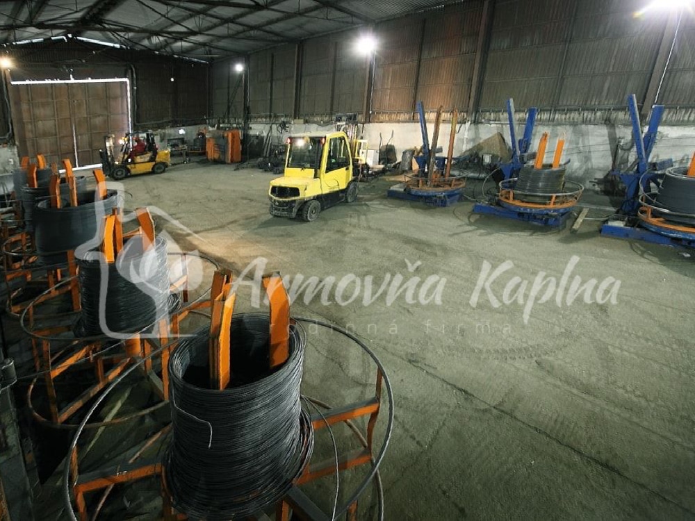 Armovňa Galanta - Strihanie a ohýbanie betonárskej ocele podľa požiadaviek zákazníka