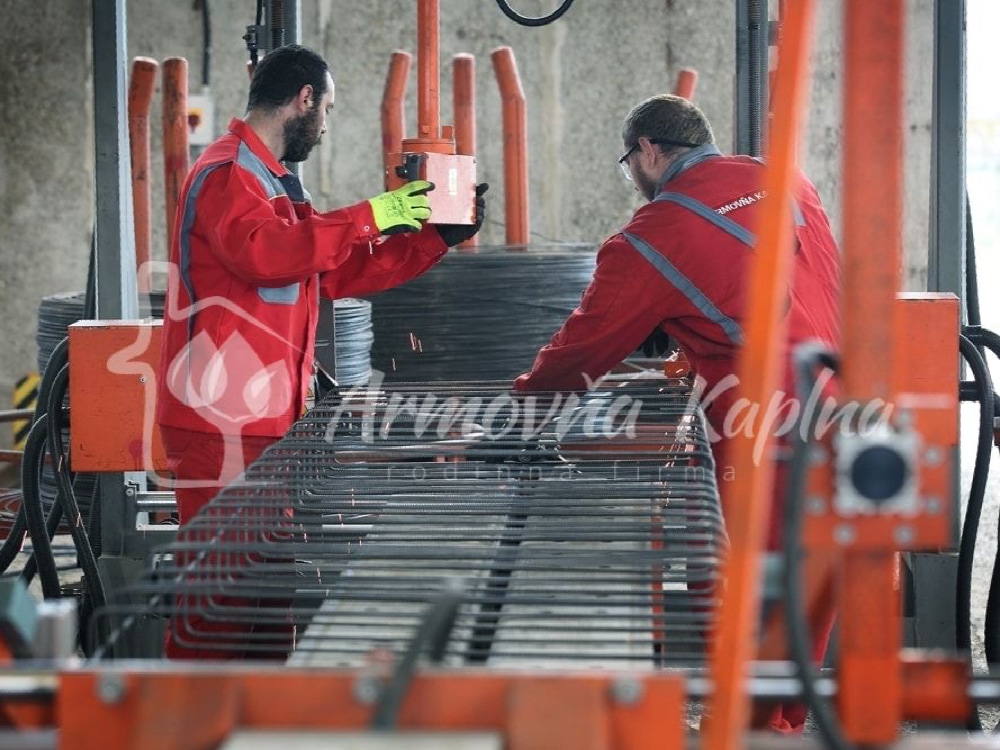 Armovňa Galanta - Výroba armokošov - Viazanie armokošov do základových pásov, prekladov, vencov, pätieka a stĺpov