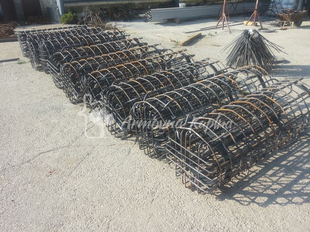 Armovňa Galanta - Výroba armokošov - Viazanie armokošov do základových pásov, prekladov, vencov, pätieka a stĺpov