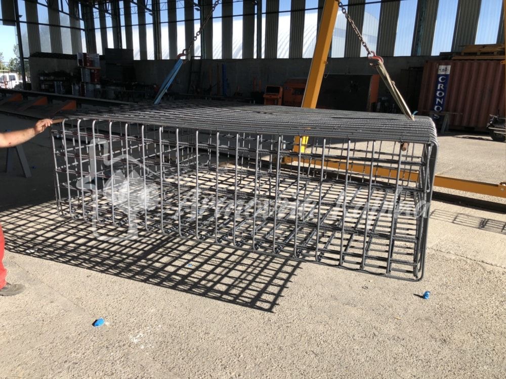 Armovňa Galanta - Výroba armokošov - Viazanie armokošov do základových pásov, prekladov, vencov, pätieka a stĺpov