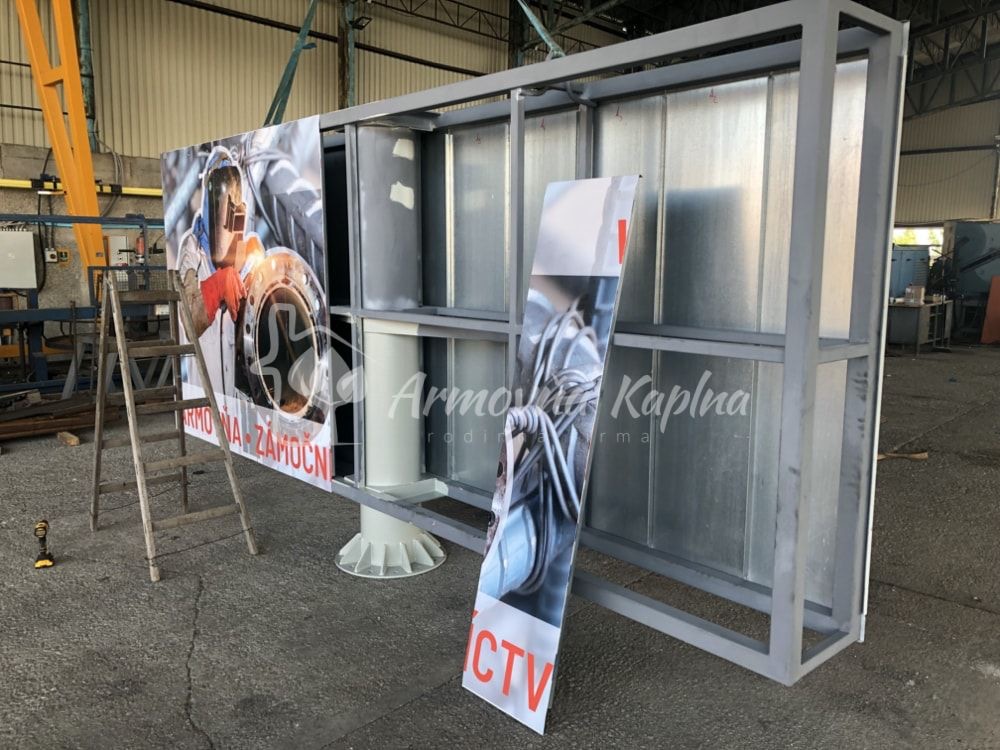 Armovňa Galanta - Zámočnícka výroba - Výroba a montáž oceľových konštrukcií