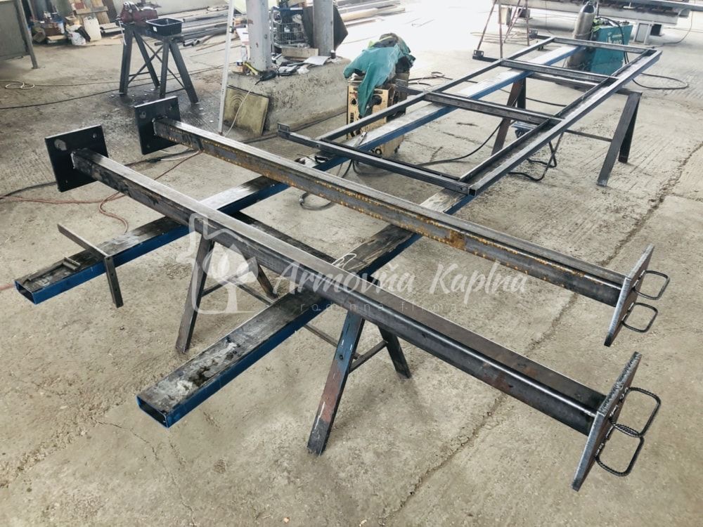 Armovňa Galanta - Zámočnícka výroba - Výroba a montáž oceľových konštrukcií